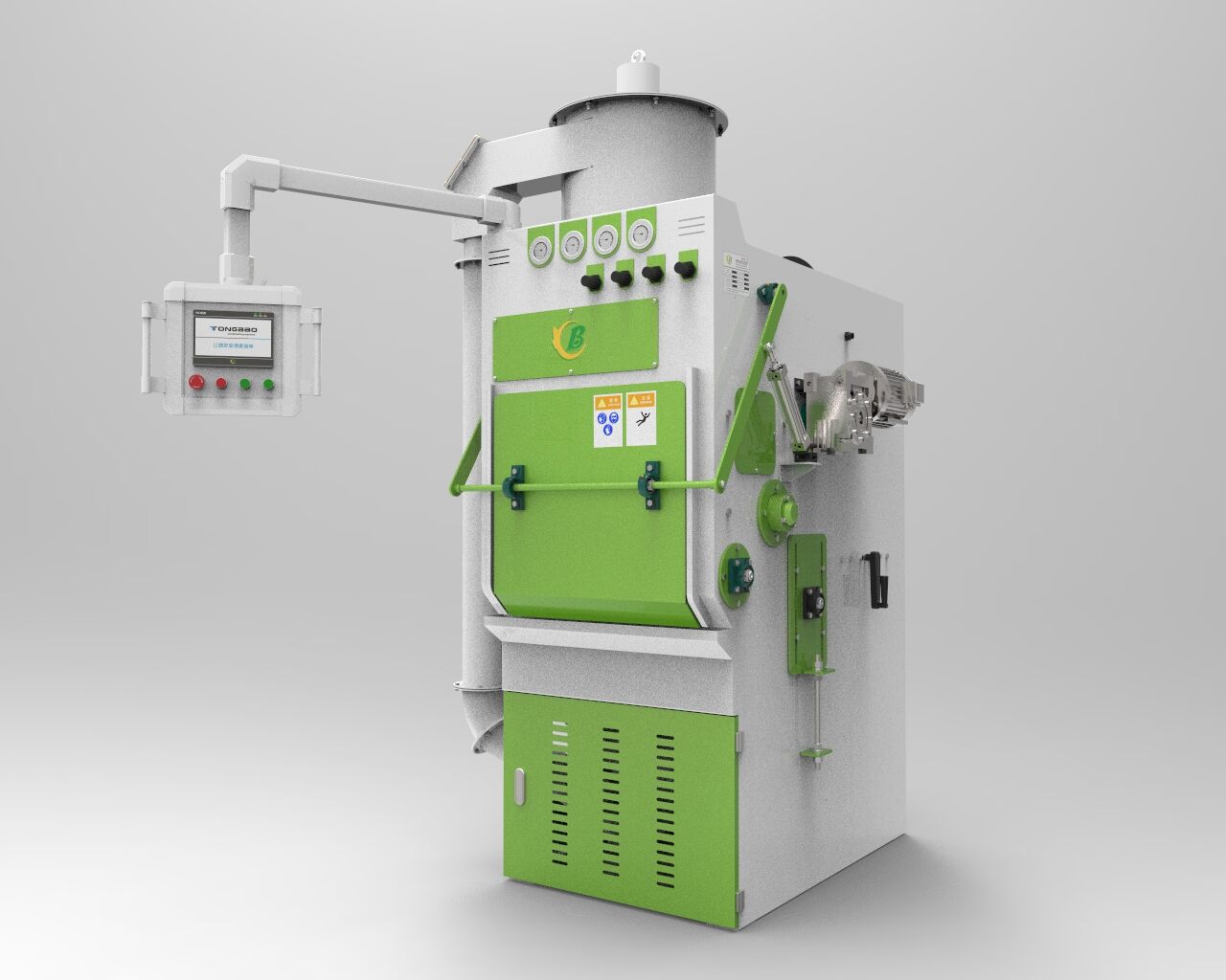 TB-NA400-4A履帶式自動噴砂機，杭州自動噴砂機